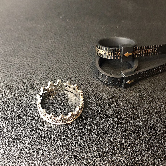 Faux silver crown ring - add on - Picture 4 of 4